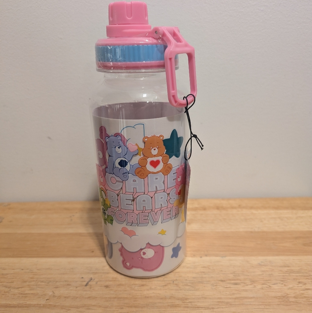 Care Bears Pink Water Bottle Brand New with tag